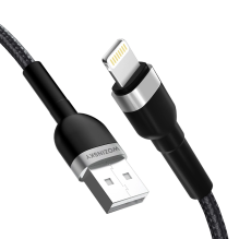 Wozinsky WNBAL1 USB-A / Lightning 2.4A cable 1 m - black