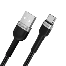 Wozinsky WNBAC1 USB-A / USB-C 2.4A cable 1 m - black