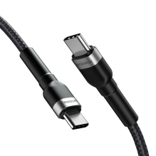 Wozinsky WNBCC1 USB-C / USB-C PD 65W cable 1 m - black