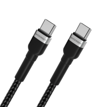 Wozinsky WNBCC1 USB-C / USB-C PD 65W cable 1 m - black