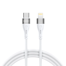 Wozinsky WSTCL1 Lightning / USB-C PD 27W cable 1 m - white