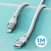 Wozinsky WSTCL1 Lightning / USB-C PD 27W cable 1 m - white