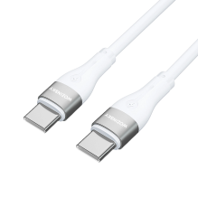 Wozinsky WSTCC1 USB-C / USB-C PD 65W cable 1 m long - white