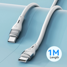 Wozinsky WSTCC1 USB-C / USB-C PD 65W cable 1 m long - white