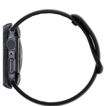 „Spigen Ultra Hybrid“ dėklas, skirtas Apple Watch 7/8/9 (45 mm) – permatomas pilkas