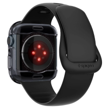 Spigen Ultra Hybrid dėklas, skirtas Apple Watch 7/8/9 (41 mm) – permatomas pilkas