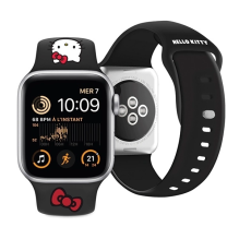 Hello Kitty Silicone Kitty Head strap for Apple Watch 38 / 40 / 41mm - black