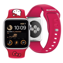 Hello Kitty Silicone Kitty Head strap for Apple Watch 38 / 40 / 41mm - red