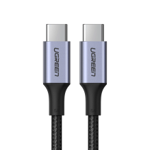 Ugreen US316 USB-C / USB-C cable 480Mb / s 5A 0.5m - gray