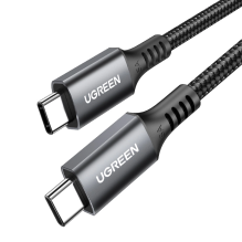 Ugreen US555 100W USB-C / USB-C PD laidas 3 m – pilkas