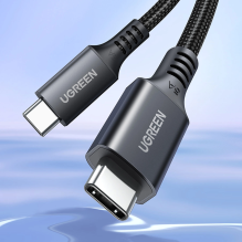 Ugreen US555 100W USB-C / USB-C PD cable 3 m - gray