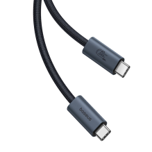 Baseus CB000068 USB-C - USB-C 240W PD 8K 60Hz Cable 1m - Black