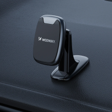 Wozinsky WUMTD magnetic phone holder for car dashboard - black