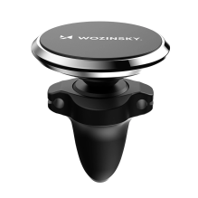 Wozinsky WUMKO magnetic phone holder for car air vent - black