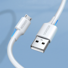 Ugreen US289 60142 micro USB / USB-A cable 1.5m - white