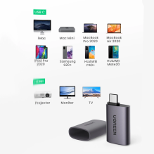 Ugreen US320 USB-C HDMI adapteris – pilkas