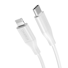 Choetech IP0040 USB-C / Lightning MFi PD 30W 1,2 m laidas - baltas