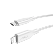 Choetech IP0040 USB-C / Lightning MFi PD 30W 1,2 m laidas - baltas