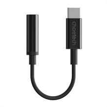 Choetech AUX003 USB-C / DC 3,5 mm garso adapteris - juodas