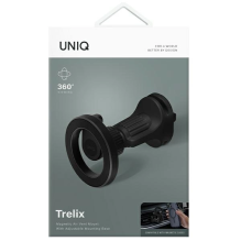 Uniq Trelix Car magnetinis automobilinis laikiklis orlaidei - juodas