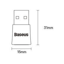 GRĄŽINAMA PREKĖ GRĄŽINTA PREKĖ Baseus BA07 Bluetooth USB adapteris - juodas