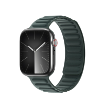 Magnetinis Dux Ducis dirželis BL, skirtas Apple Watch 38 / 40 / 41 mm - žalias