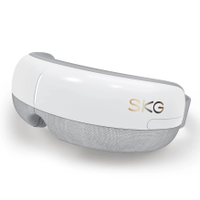 SKG E3-EN eye massager with compress and music - white