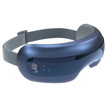 SKG E3 Pro eye and temple massager with vision window - blue