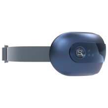 SKG E3 Pro eye and temple massager with vision window - blue