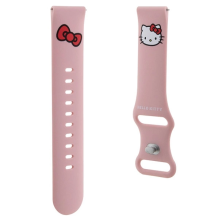 Hello Kitty Silicone Kitty Head strap universal 22mm - pink