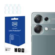 3mk Lens Protection™ hibridinis fotoaparato stiklas, skirtas Redmi Note 13 Pro 4G