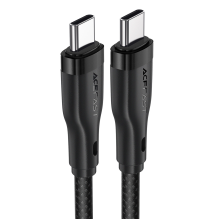 Acefast C8-03 USB-C / USB-C 60W 3A cable - black