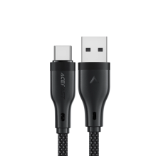 Acefast C8-04 USB-A / USB-C 3A cable 1.2m - black