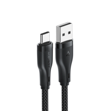 Acefast C8-04 USB-A / USB-C 3A cable 1.2m - black