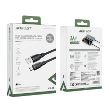 Acefast C8-04 USB-A / USB-C 3A cable 1.2m - black