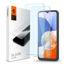 Spigen Glas.tR Plonas grūdintas stiklas, skirtas Samsung Galaxy A15 4G / 5G / A25 5G - 2 vnt.