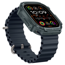 „Spigen Rugged Armor“ dėklas, skirtas „Apple Watch Ultra 1/2“ (49 mm) – tamsiai žalias