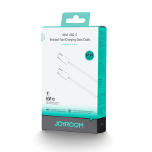 Joyroom Ben Series S-A45 USB-C / USB-C 60W Cable 1m - White