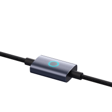 „Baseus“ didelės raiškos serija BS-OH139 USB-C / DP 8K PD 100W 1,5 m kabelis – juodas