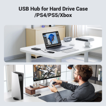 Ugreen CM653 HUB su 4 USB-A...