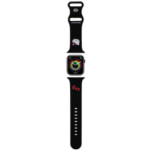 Hello Kitty Silicone Kitty Head Strap for Apple Watch 42 / 44 / 45 / 49mm - Black