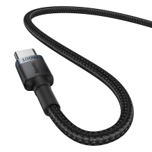 Baseus Cafule USB-C / USB-C 100W laidas 2 m - raudona-juoda ir juodai pilka (2 vnt.)