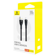 Baseus Flash 2 USB-A / USB-C cable 100W 2 m - black