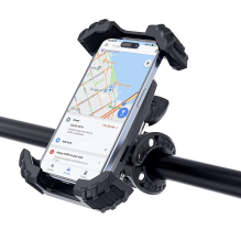 Acefast D23 bicycle holder for 4.5-6.7&quot; phone - black