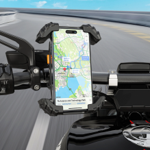 Acefast D23 bicycle holder for 4.5-6.7&quot; phone - black