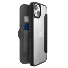 Raptic X-Doria Urban Folio Case iPhone 14 Plus dangtelis su juodu atvartu