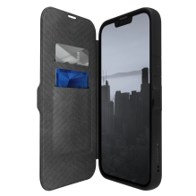 Raptic X-Doria Urban Folio Case iPhone 14 Plus dangtelis su juodu atvartu