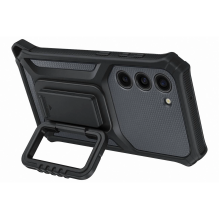  RETURNED ITEM Samsung Rugged Gadget Case for Samsung Galaxy S23 Rugged Cover Ring Holder Stand gray (EF-RS911CBEGWW)