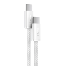 Baseus Dynamic Series USB-C / USB-C 100W 1 m laidas – baltas