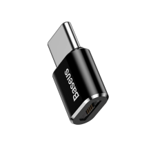 Baseus Mini Micro USB į USB-C adapteris – juodas